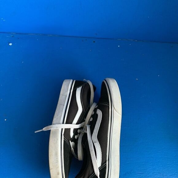 Vans Old Skool Suede Black/White Sneakers Size US Men 3.5 - Picture 4 of 8